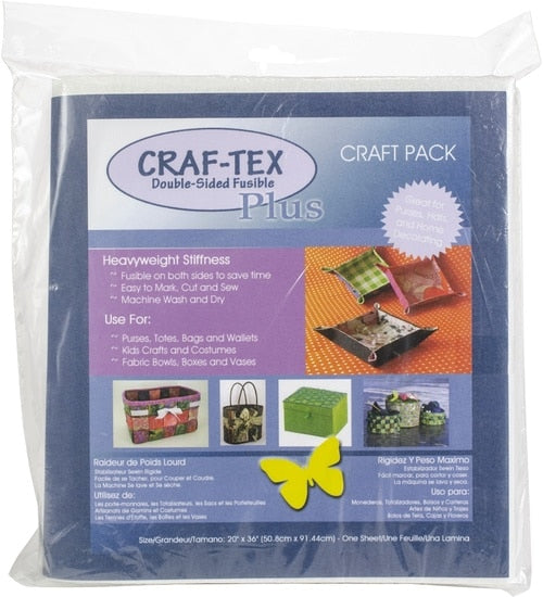 Bosal 437F-20 Double-side Fusible Craf-tex Plus 20in x 36in