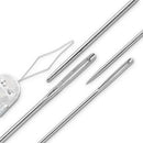 PRYM 124550 Chenililie & Tapestry Needles No.18-22 dan Threader