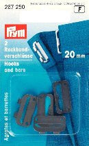PRYM Skirt Waistband Fasteners 20mm / 25mm