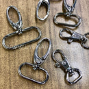 Silver Alloy Clasp Hook