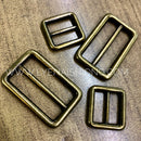 Antique Gold Alloy Slider Loop (Tri-glide)