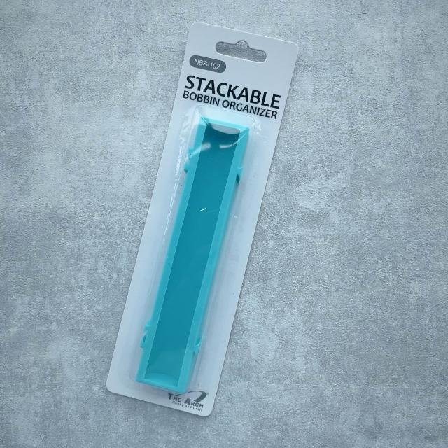 NBS-102 Stackable Bobbin Organiser | Space-Saving Bobbin Storage for Home Sewing