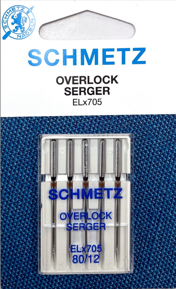 Schmetz ELx705 Overlocker Needles for Overlocker and Serger