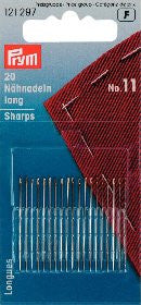 PRYM Sharps Hand Sewing Needles – Gold Eye | Size 5 / 9 / 11 | Woven Fabric & Garment Sewing