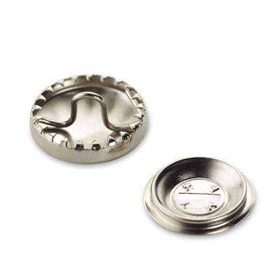 PRYM Brass Cover Buttons with Tool