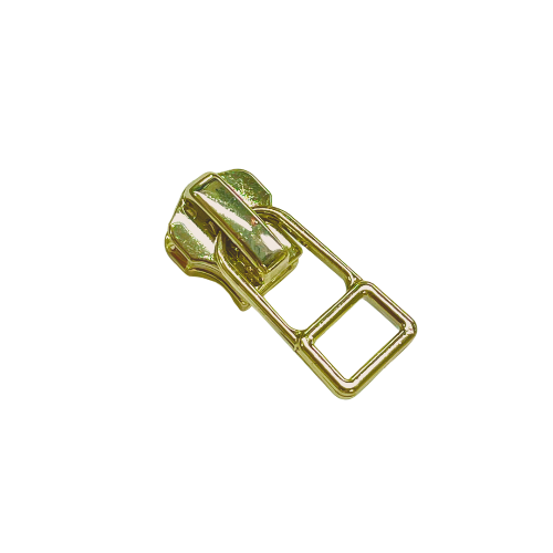 "Cut-to-length" YKK Light-gold Metal Zipper