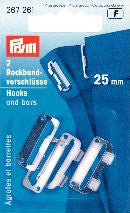 PRYM Skirt Waistband Fasteners 20mm / 25mm