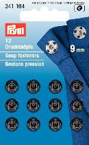 PRYM Brass Press-Stud / Sew-on Snap Fasteners