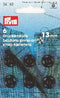 PRYM Brass Press-Stud / Sew-on Snap Fasteners