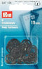 PRYM Plastic Press-stud /  Sew-on snaps Buttons (Round)