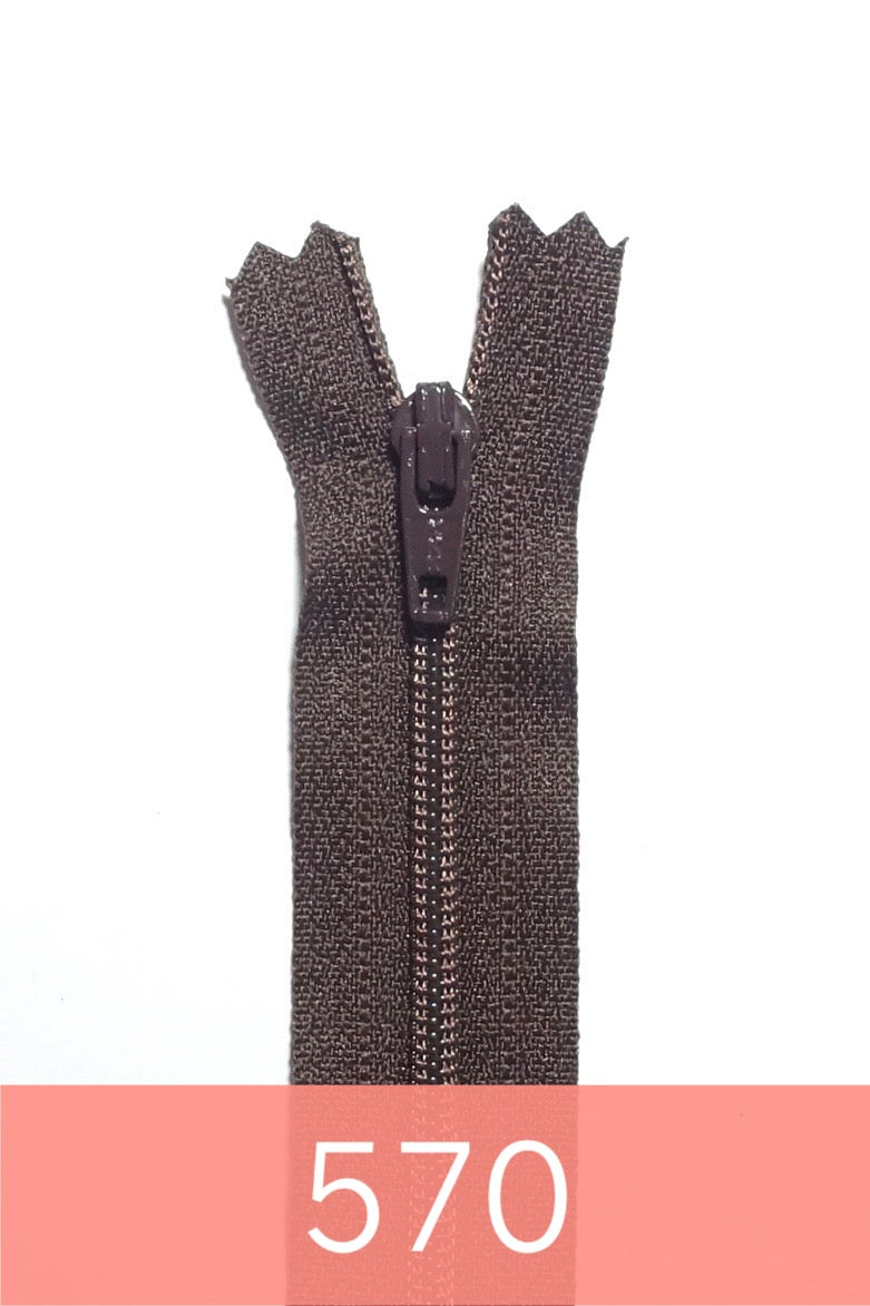 YKK Nylon Coil Zipper 08in (20.32cm)
