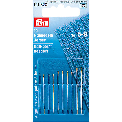 PRYM ball point needles / jersey needles for jersey and knits