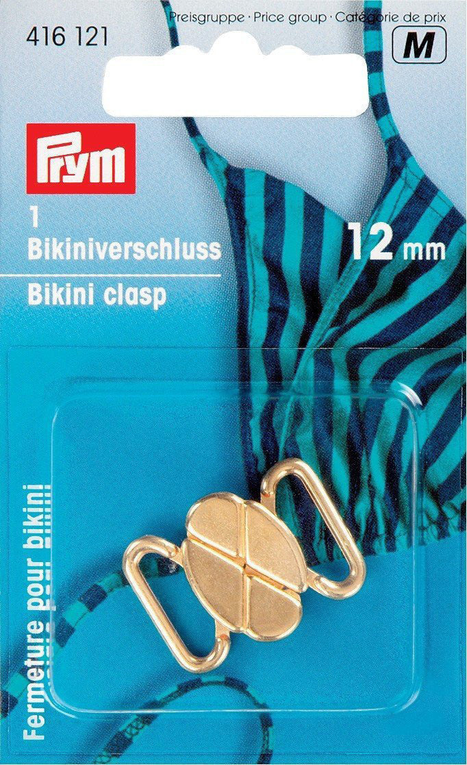 PRYM 12mm Bikini and Belt Clasps Cloverleaf