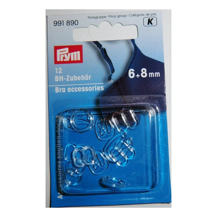 PRYM Bra Accessories 6mm + 8mm