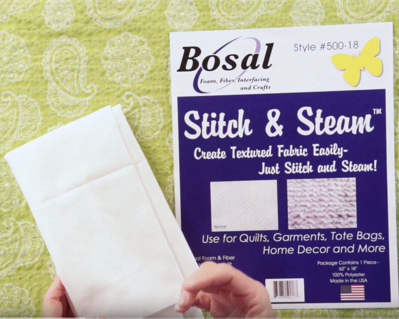 Bosal 500-18 Stitch-N-Steam  Fabric 62in x 18in