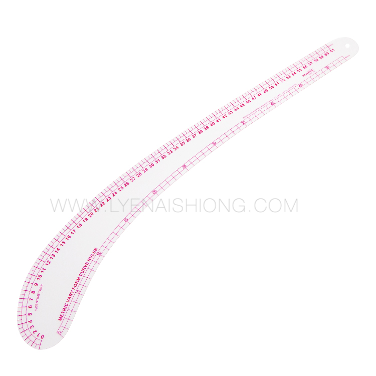 Vary Form Ruler Model 6261 Metric Vary Form Curve Ruler – Lye Nai Shiong