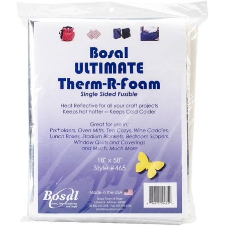 Bosal 465 Single-side Fusible Ultimate Therm-R-Foam 18in x 58in