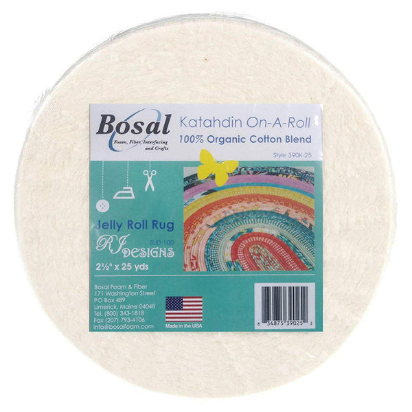 Bosal 390K-25 Katahdin 100% Organic Cotton 2 1/2in x 25YD