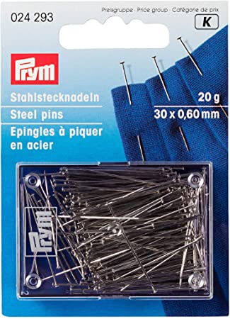 PRYM 024293 Steel Pins No. 6 EF