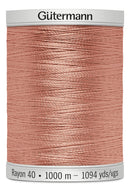 Gutermann Rayon 40 Embroidery Thread 1000M