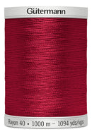 Gutermann Rayon 40 Embroidery Thread 1000M