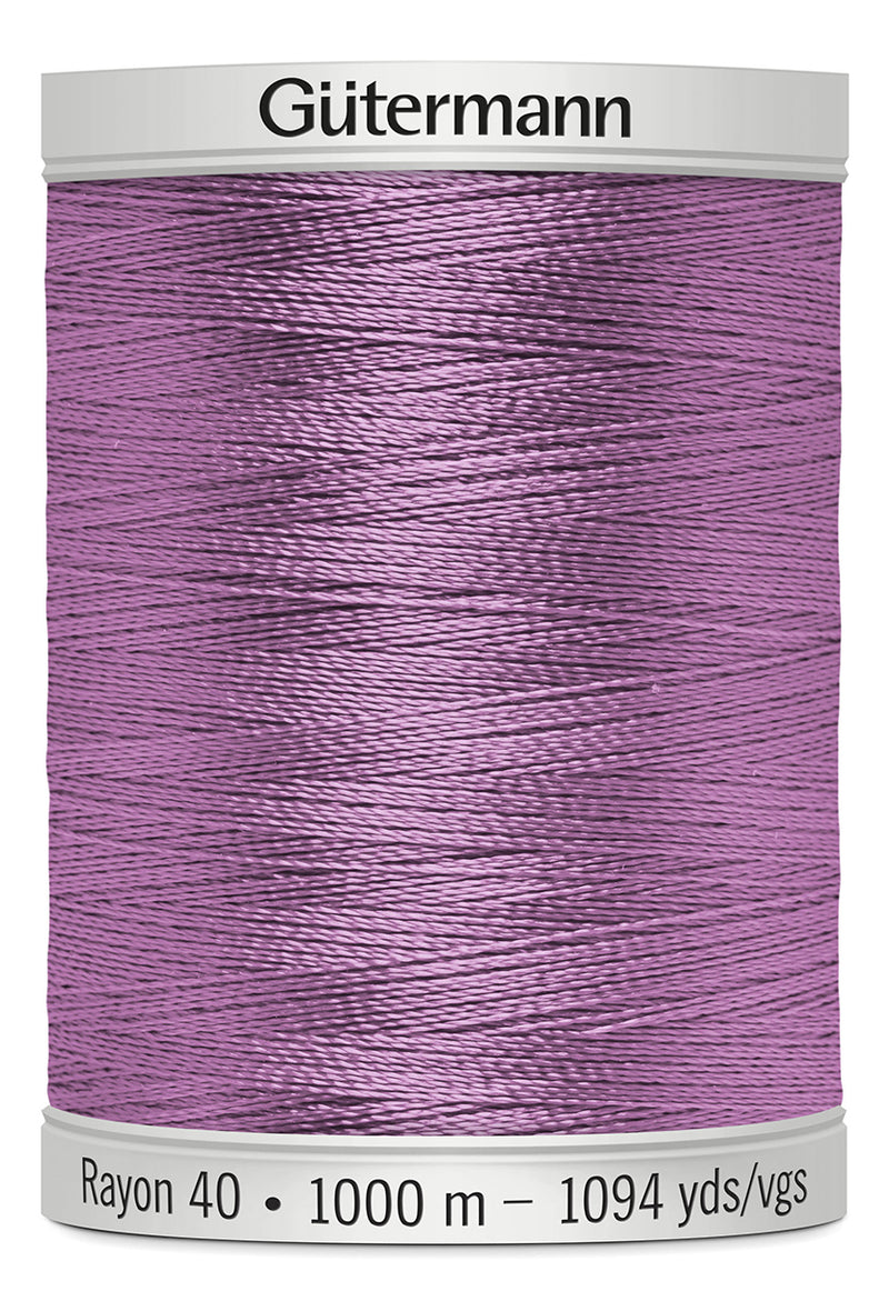 Gutermann Rayon 40 Embroidery Thread 1000M