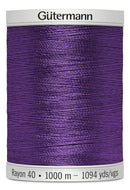 Gutermann Rayon 40 Embroidery Thread 1000M