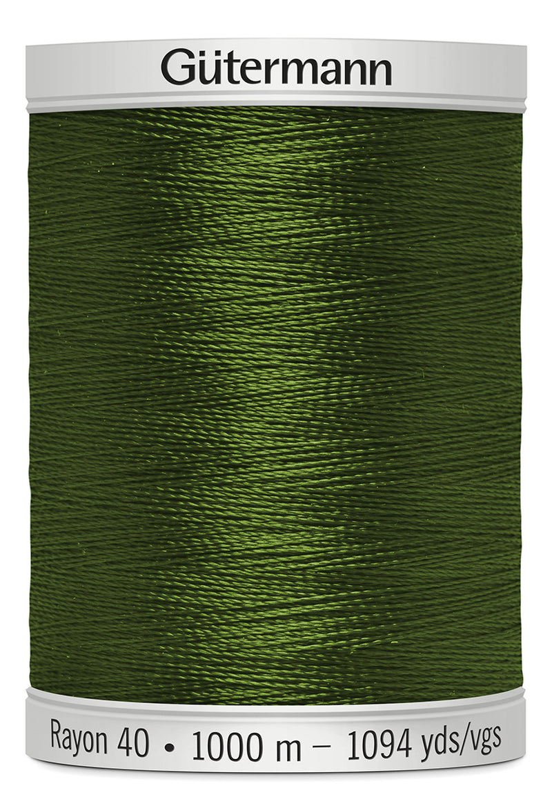 Gutermann Rayon 40 Embroidery Thread 1000M