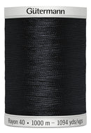 Gutermann Rayon 40 Embroidery Thread 1000M