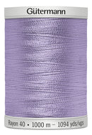 Gutermann Rayon 40 Embroidery Thread 1000M