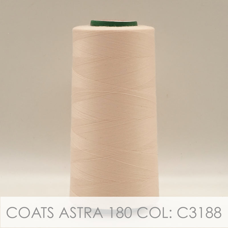 Coats Astra-180 Polyester Spun Thread 5000m