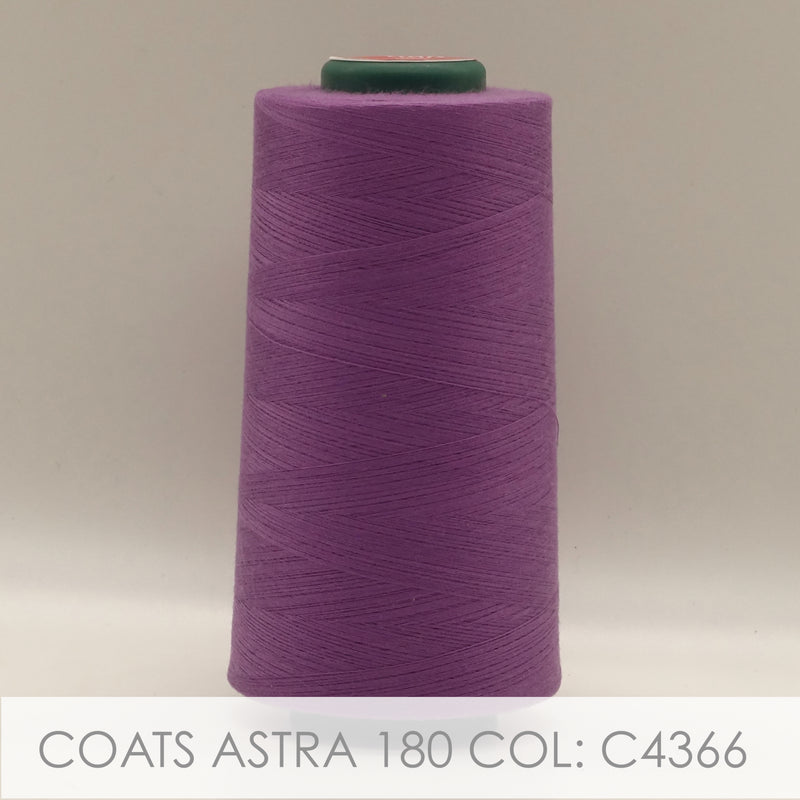 Coats Astra-180 Polyester Spun Thread 5000m