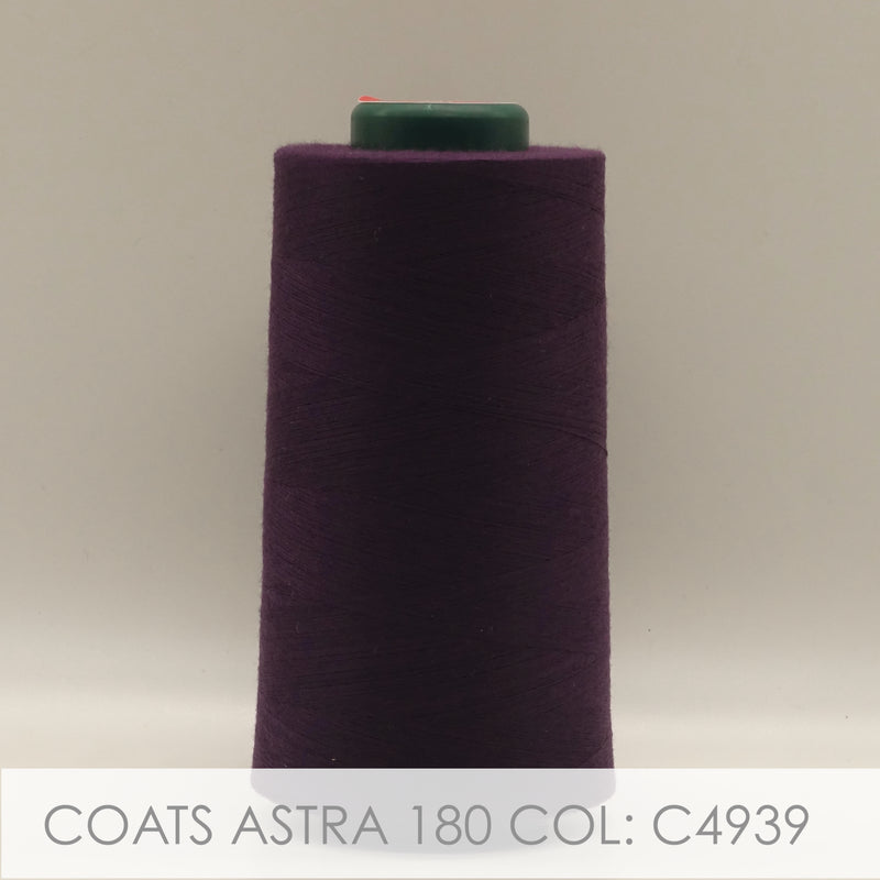 Coats Astra-180 Polyester Spun Thread 5000m