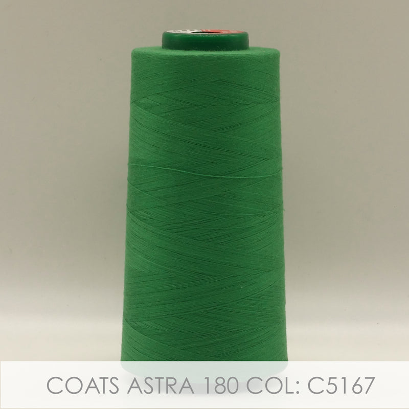 Coats Astra-180 Polyester Spun Thread 5000m