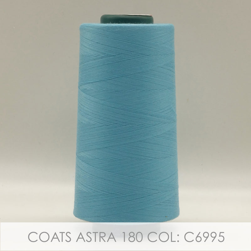 Coats Astra-180 Polyester Spun Thread 5000m