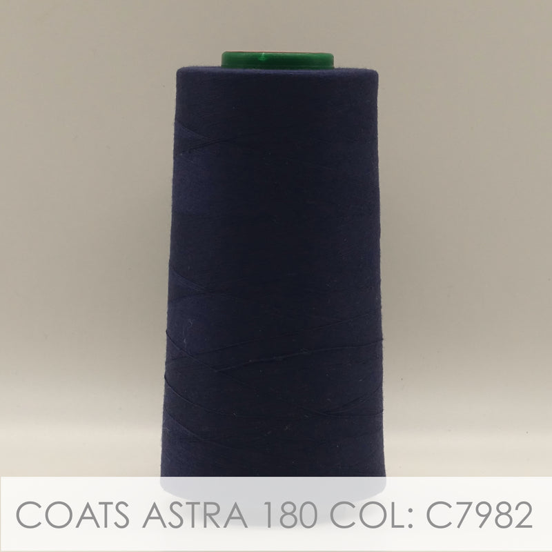 Coats Astra-180 Polyester Spun Thread 5000m