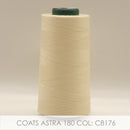 Coats Astra-180 Polyester Spun Thread 5000m