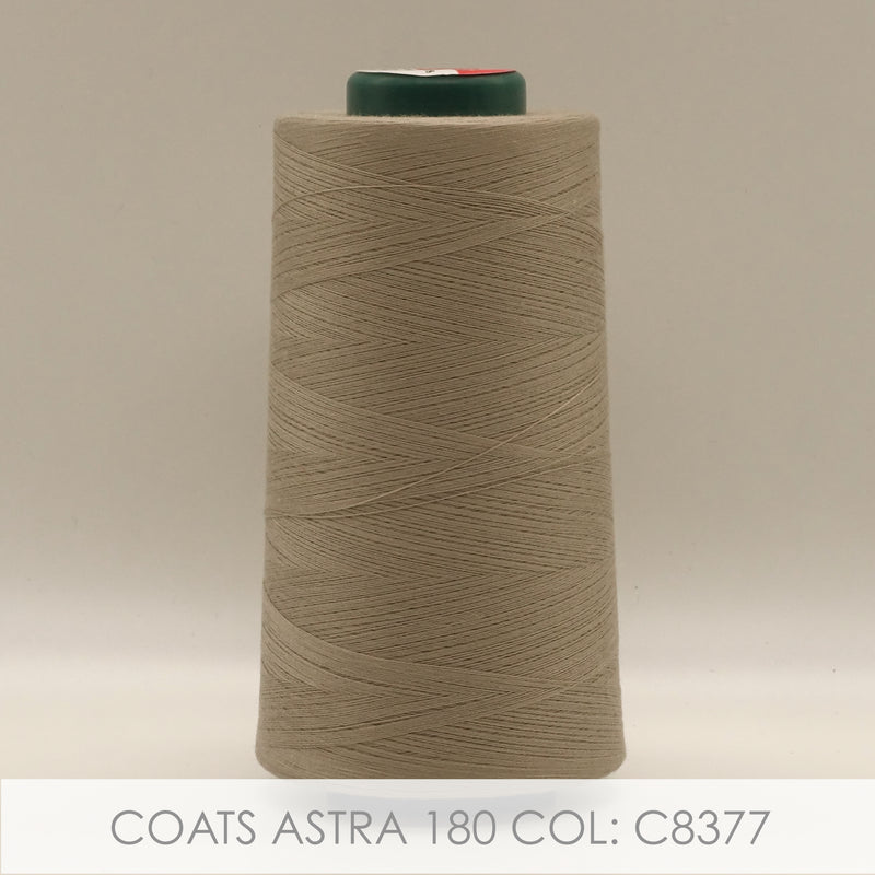 Coats Astra-180 Polyester Spun Thread 5000m