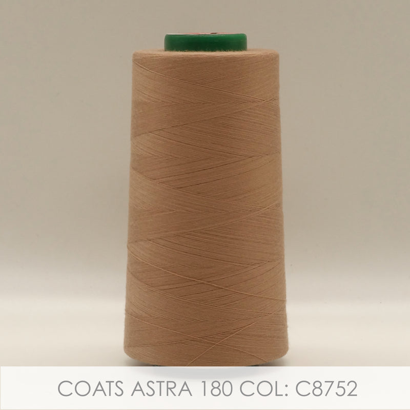 Coats Astra-180 Polyester Spun Thread 5000m