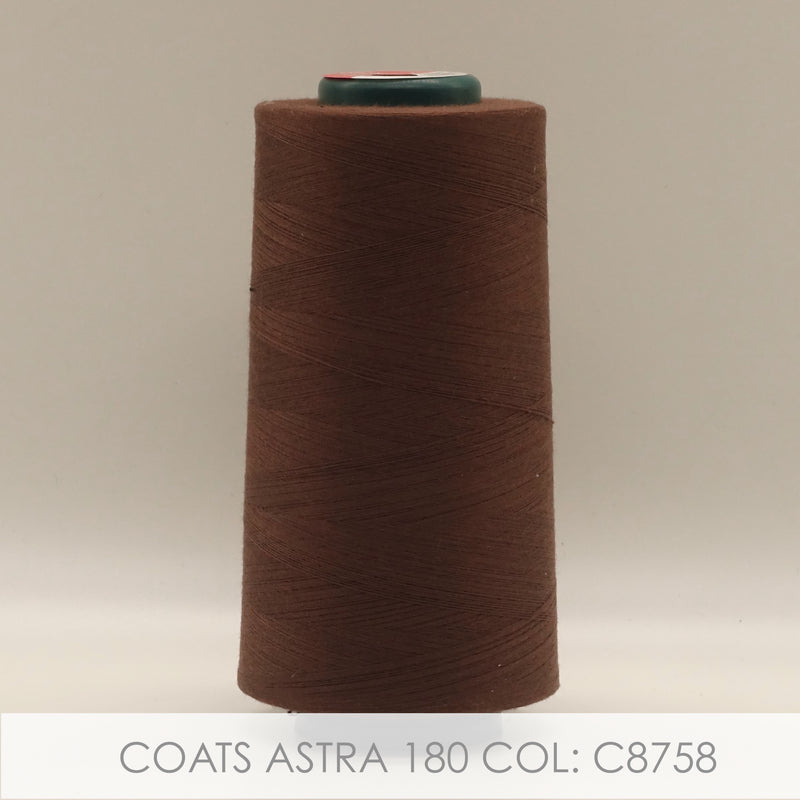 Coats Astra-180 Polyester Spun Thread 5000m