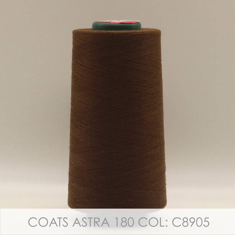 Coats Astra-180 Polyester Spun Thread 5000m