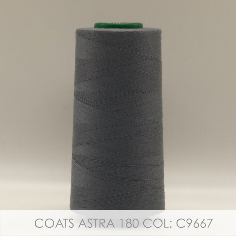 Coats Astra-180 Polyester Spun Thread 5000m