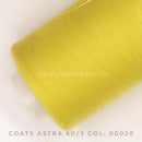 Coats Astra 60/3 Polyester-spun Thread 500Y