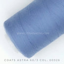 Coats Astra 60/3 Polyester-spun Thread 500Y