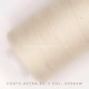 Coats Astra 60/3 Polyester-spun Thread 500Y