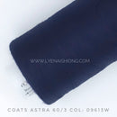 Coats Astra 60/3 Polyester-spun Thread 500Y