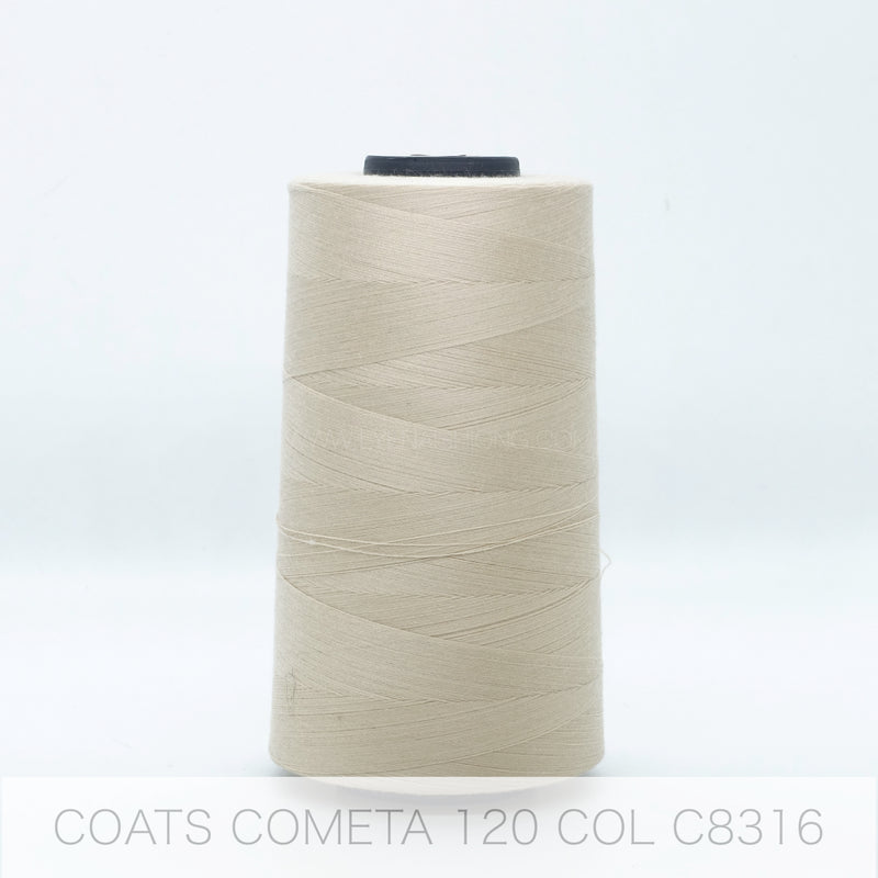 Coats Cometa / Moon-120 Polyester Spun Thread