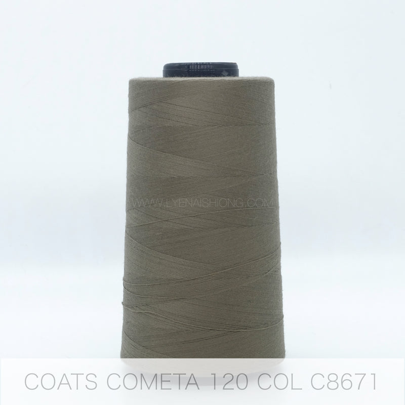 Coats Cometa / Moon-120 Polyester Spun Thread