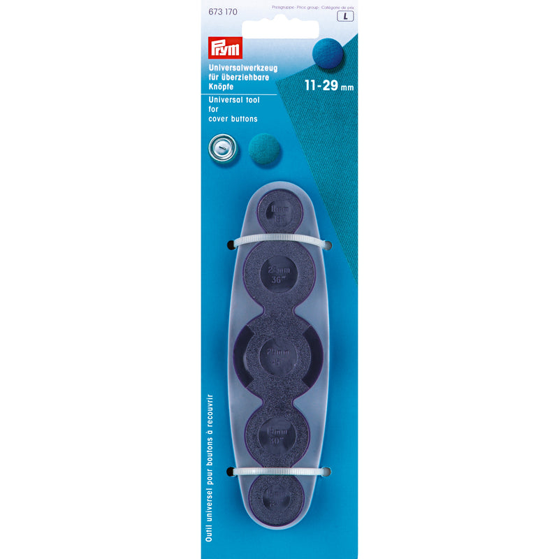 PRYM 673170 Brass Cover Button Tool