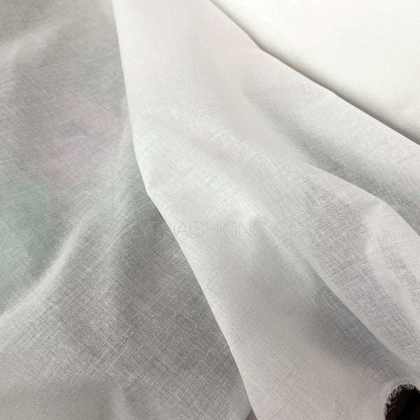 Light-weight (Slightly-stiff) Cotton Fusible Woven  Interlining LIF45711